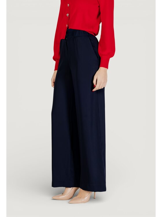 Morgan De Toi Morgan De Toi Pantaloni palazzo 242-PBIRD Blu Blazer Fit