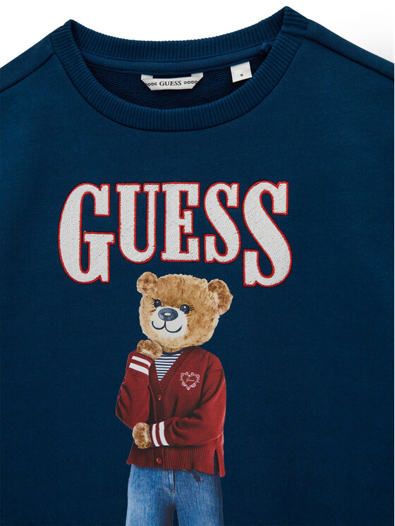 Guess Guess Každodenné šaty J6RK11 KAD74 Tmavomodrá Regular Fit