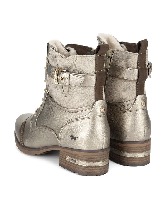 Mustang Mustang Botine 1229-606 Auriu
