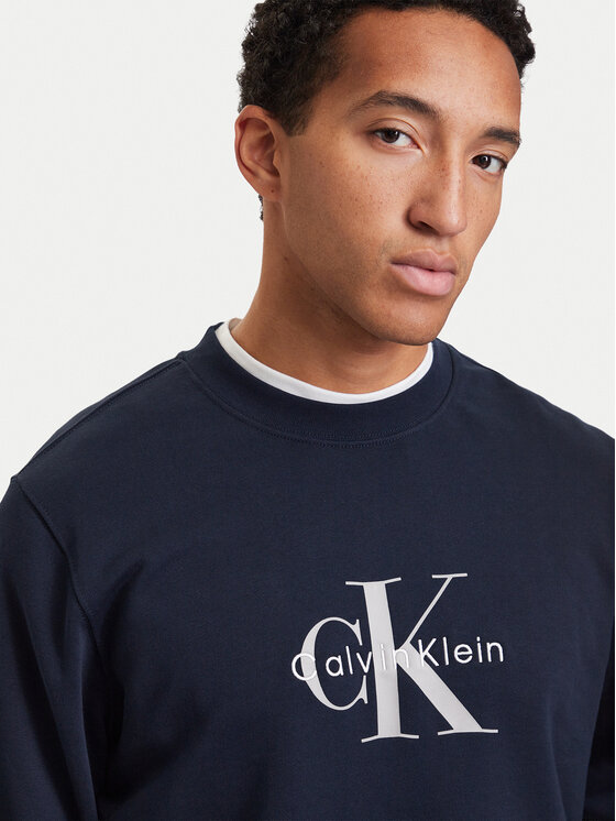 Calvin Klein Jeans Calvin Klein Jeans Суитшърт LV04RG278G Тъмносин Regular Fit