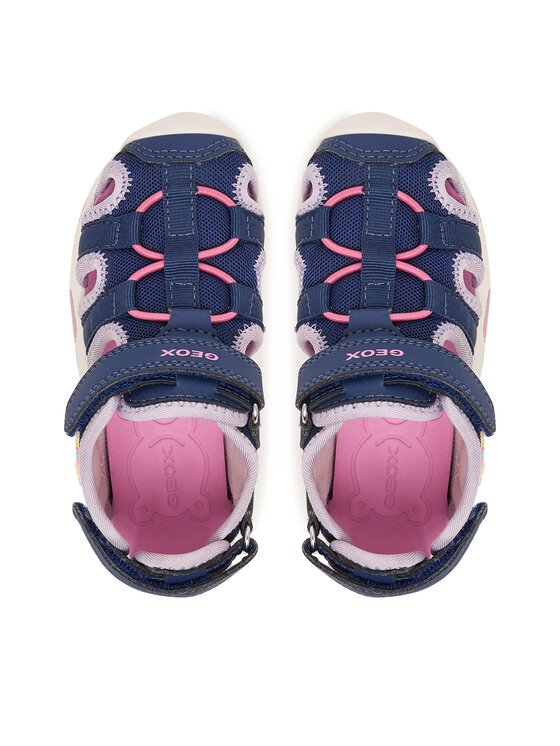 Geox Geox Sandály B Sandal Multy Girl B650DA 01450 C4215 S Tmavomodrá