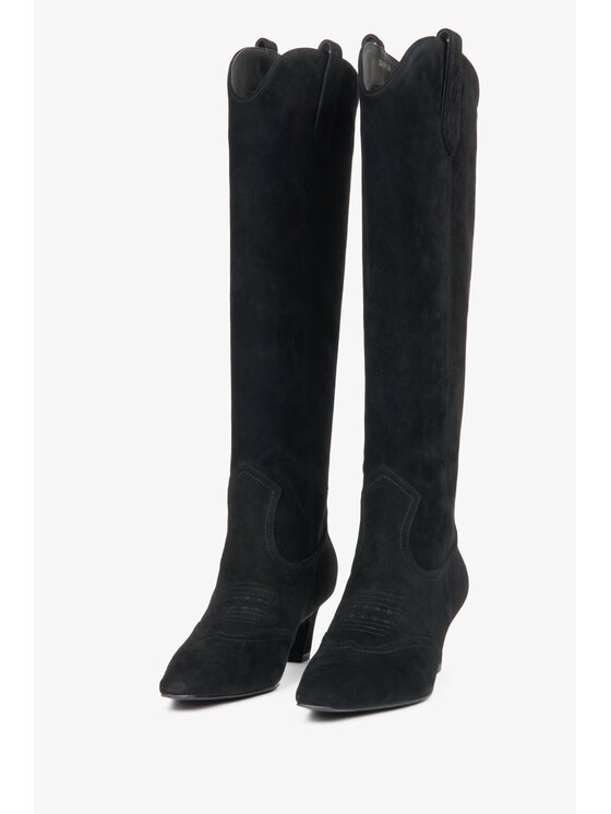 Estro Estro Stivali texani ER00116168 Nero