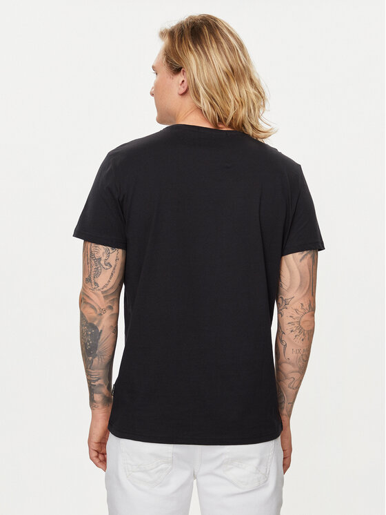 Blend Blend T-Shirt 20716831 Czarny Regular Fit