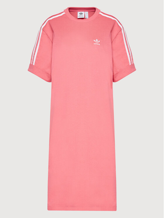 adidas Robe de jour adicolor Classics Roll Up H35503 Rose Loose Fit Modivo
