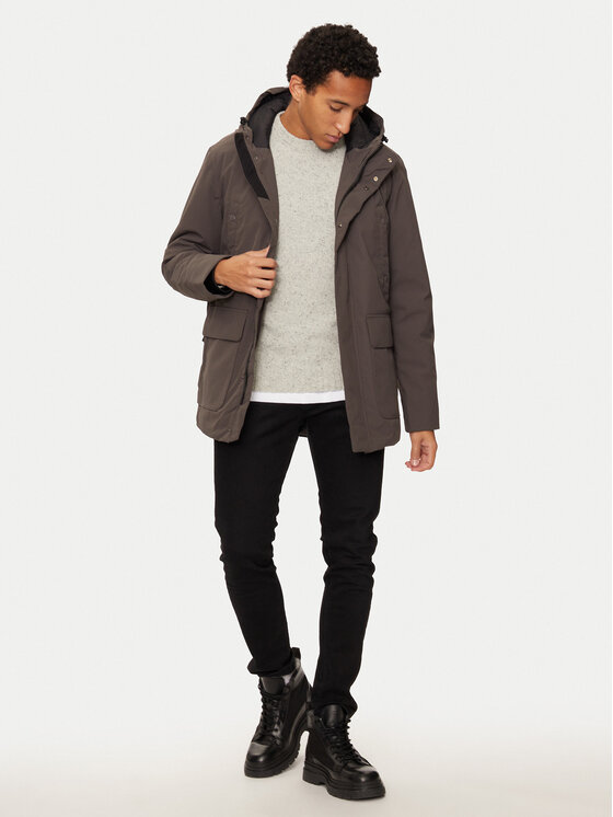 CMP CMP Zimska jakna 34K0157 Smeđa Regular Fit