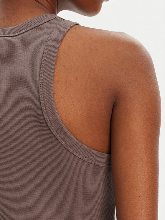 HUGO HUGO Top 50508857 Brązowy Slim Fit