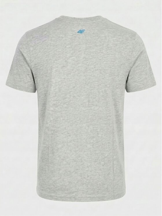 4F 4F T-Shirt Z-TTSHM3947-3-G Biały Regular Fit