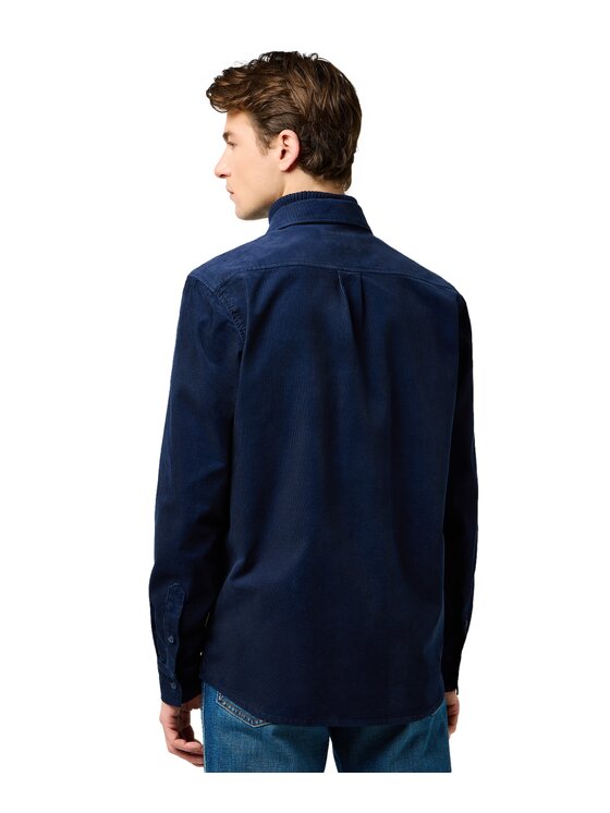 Wrangler Wrangler Koszula 112371527 Granatowy Regular Fit