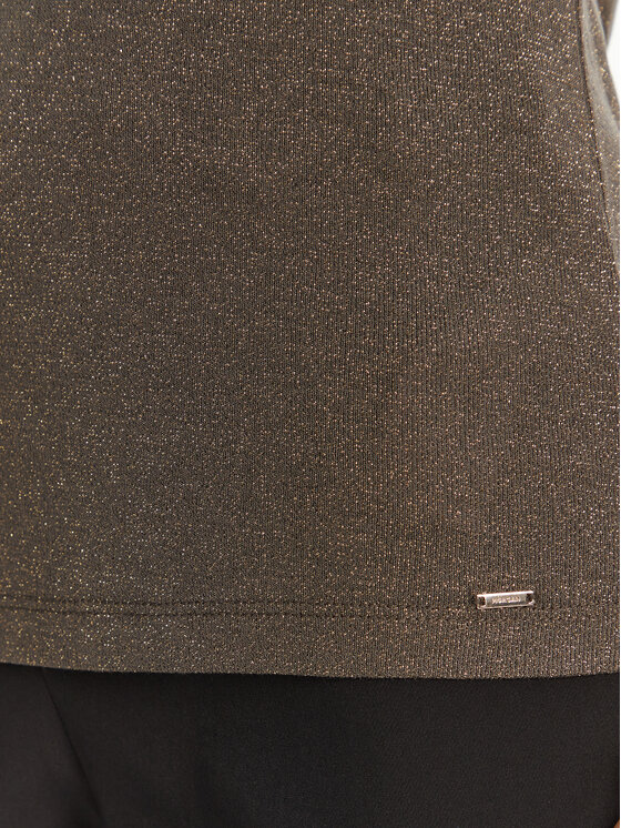 Morgan Morgan Top 251-DIDOA Zielony Slim Fit