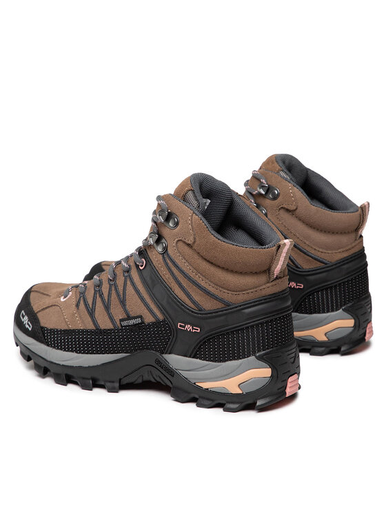 CMP CMP Trekkingi Rigel Mid Wmn Trekking Shoe Wp 3Q12946 Brązowy