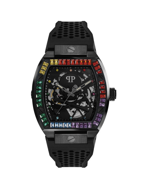 PHILIPP PLEIN PHILIPP PLEIN Zegarek 8763 Czarny