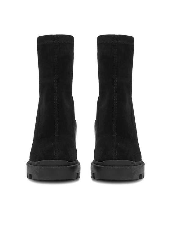 DeeZee DeeZee Čizme ZB362-2 Crna