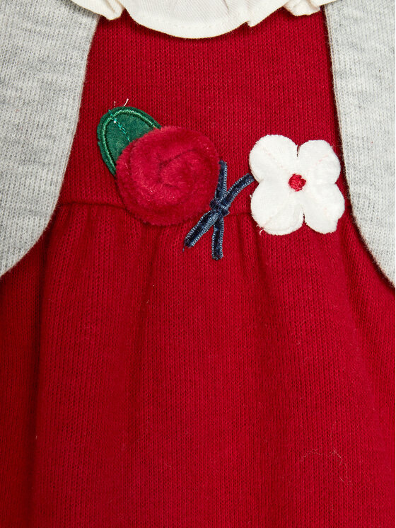 Mayoral Mayoral Kleid für den Alltag 2.843 Rot Regular Fit