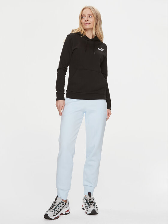 Puma Puma Bluza Ess+ Embroidery 670004 Czarny Regular Fit