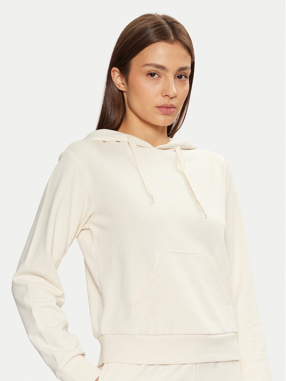 Guess Guess Majica dugih rukava O5RQ02 KCO31 Écru Regular Fit
