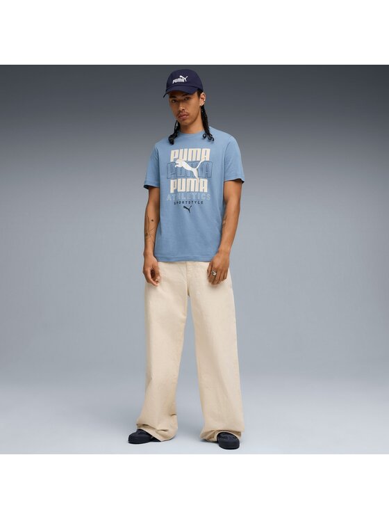Puma Puma T-Shirt 688038 Niebieski Regular Fit