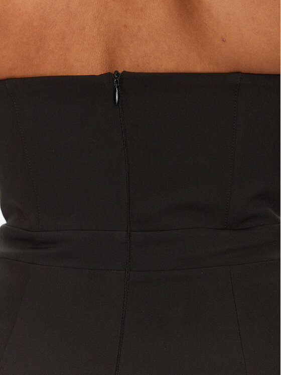 Artigli Artigli Sukienka koktajlowa ACAB000923 Czarny Regular Fit