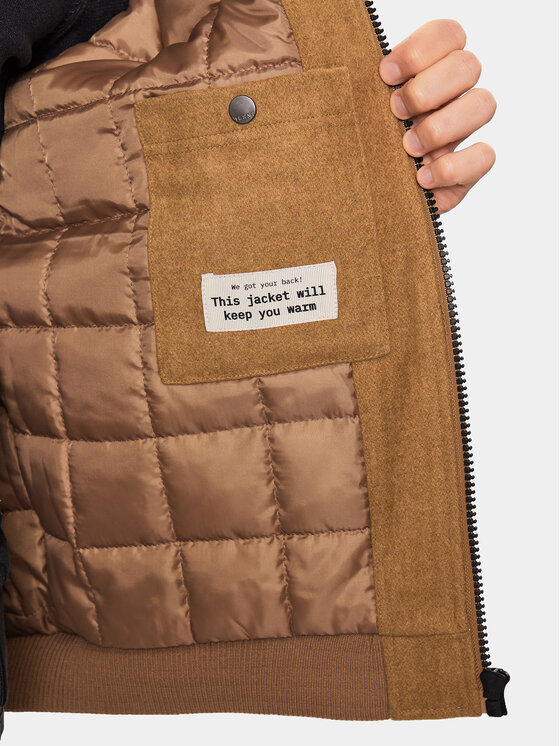 Blend Blend Bomber jakna 20715276 Rjava Regular Fit