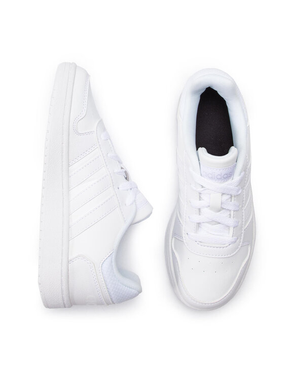 adidas Scarpe da basket Hoops 2.0 K F35891 Bianco Modivo