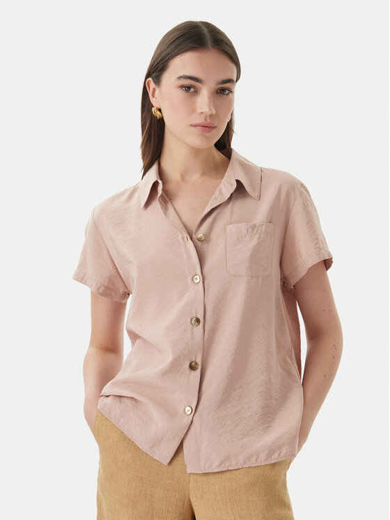 Marella Cămașă Apice 2613111164 Roz Regular Fit