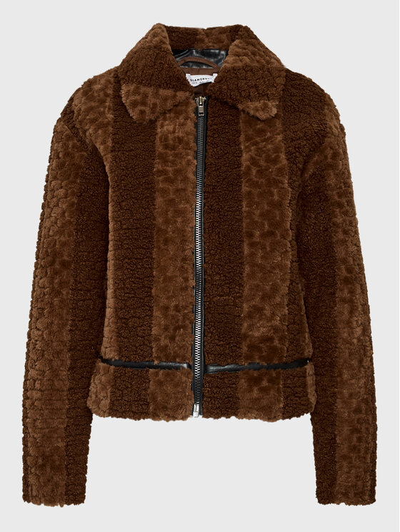 Cappotto in shearling Glamorous