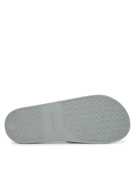 Calvin Klein Calvin Klein Natikače Pool Slide - Jacq HW0HW02420 Siva