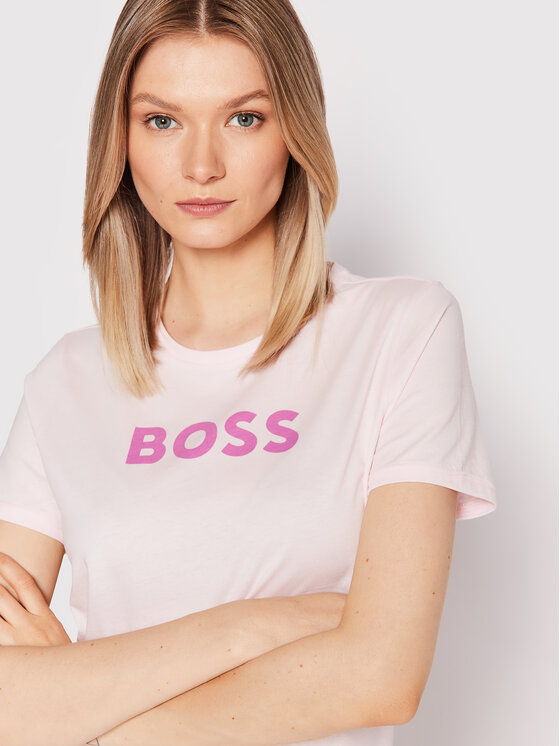 T-shirt C_Elogo_7 50472255 Rosa Regular Fit