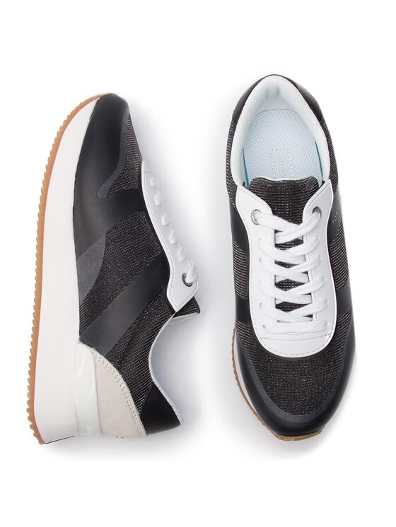 Tommy Hilfiger Sneakers Glitter City Sneaker FW0FW03772 Schwarz
