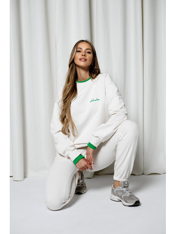 LilaLou LilaLou Dres Poli Beżowy Regular Fit