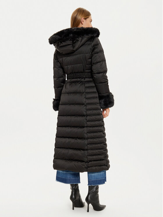 Marciano Guess Płaszcz zimowy Jastin 4BGL20 7187A Czarny Regular