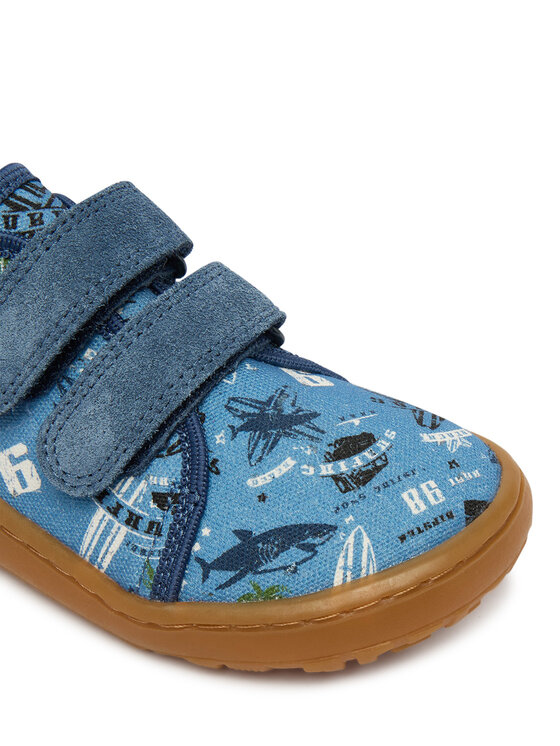 Froddo Froddo Пантофи Barefoot Canvas G1700440-6 S Син