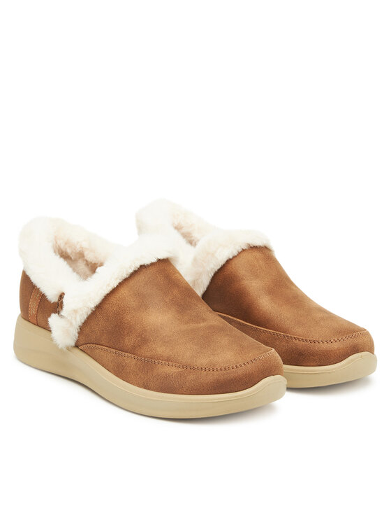 Skechers Skechers Naminės šlepetės Cozy Escape 168114/CSNT Ruda