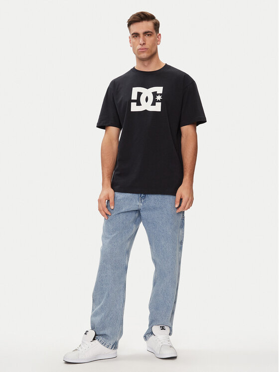 DC DC Póló Dc Star Hss ADYZT05373 Fekete Regular Fit