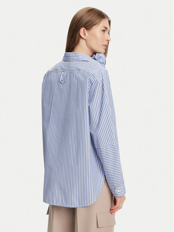 Marella Marella Camicia Von 2513111014 Celeste Relaxed Fit