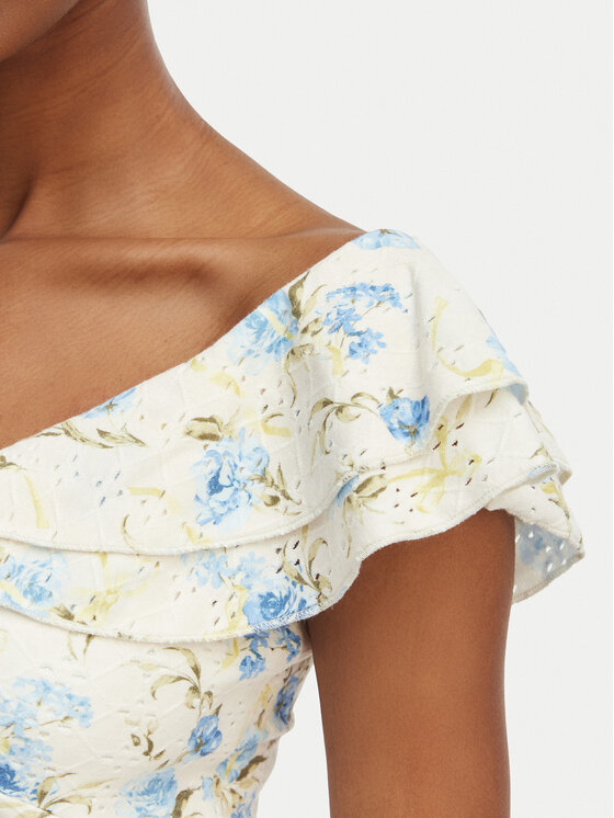 Guess Guess Palaidinė W6GP23 K3106 Kreminė Regular Fit