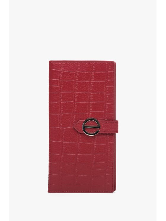 Estro Estro Portafoglio grande da donna ER00113917 Rosso