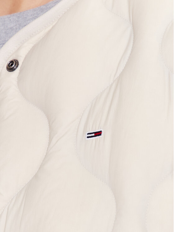 Tommy Jeans Tommy Jeans Pūkinė striukė DW0DW15837 Smėlio Regular Fit