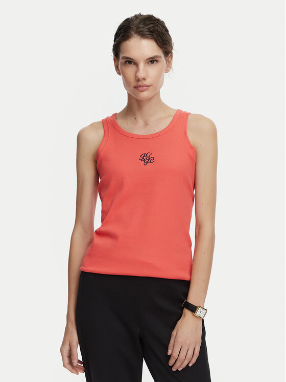 Beverly Hills Polo Club Top P-SS26W-TK550000 Coral Regular Fit