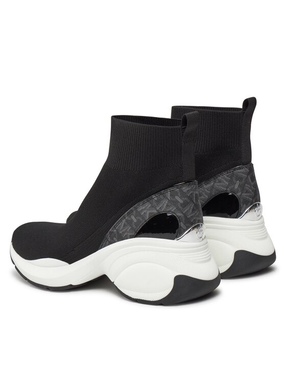MICHAEL Michael Kors MICHAEL Michael Kors Sneakersy Zuma Bootie 43H3ZUFE5D Černá