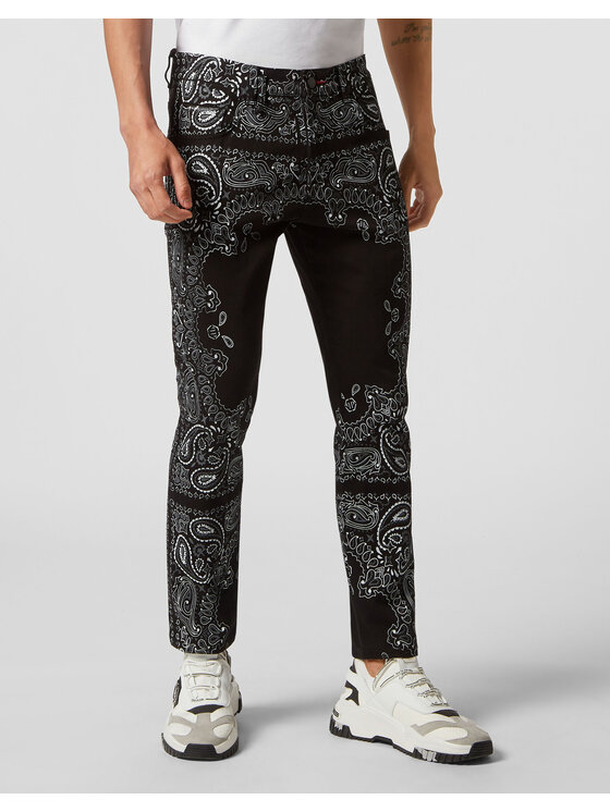 PHILIPP PLEIN PHILIPP PLEIN Jeansy 3179 Czarny Skinny Fit