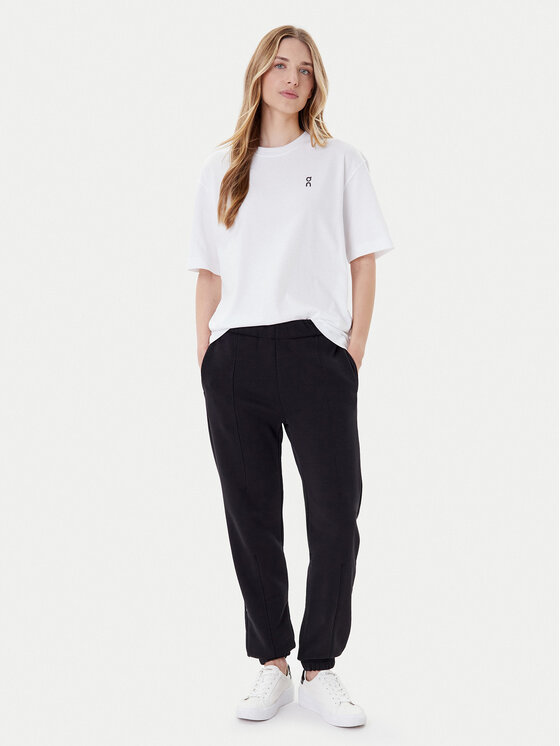 On On Donji dio trenerke Club Pants 1WE1005 Crna Relaxed Fit