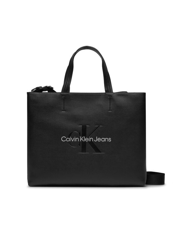 Calvin Klein Jeans Calvin Klein Jeans Käekott Sculpted Mini Slim Tote26 Mono K60K611547 Must