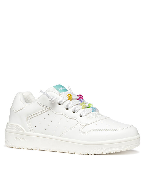 Geox Geox Sneakersy J Washiba Girl J45HXD 000BC C0653 D Biela