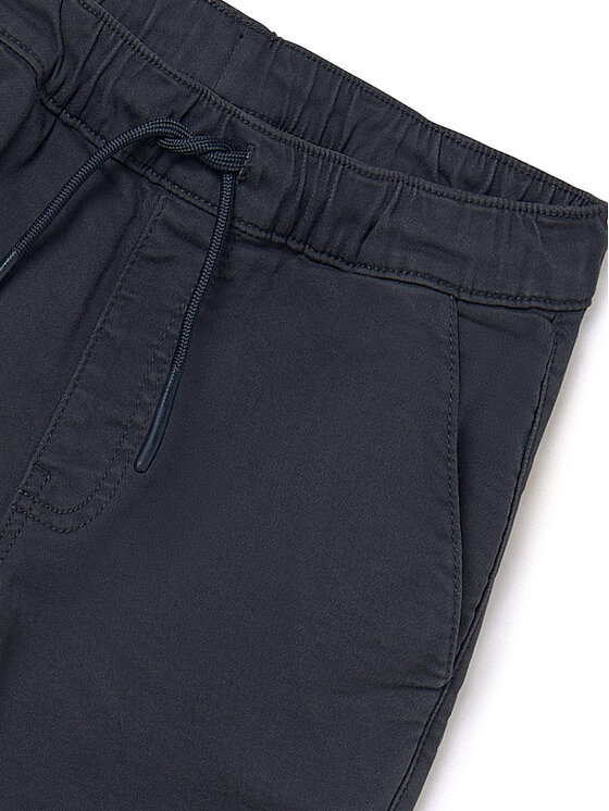 Mayoral Mayoral Pantaloni di tessuto 7563 Blu scuro Regular Fit