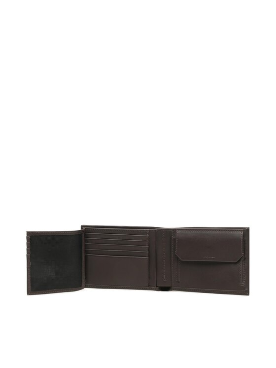 Portafoglio grande da uomo Ck Concise Trifold 10Cc...