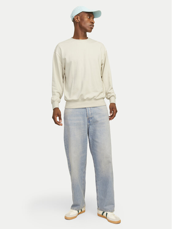 Jack & Jones Jack & Jones Bluza Charge 12257853 Beżowy Loose Fit