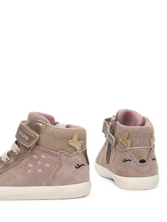 Geox Geox Sneakersy B Gisli Girl B661MA 022NF C5005 M Tmavě béžová