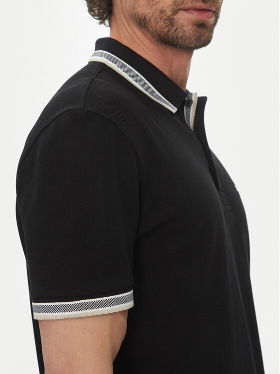 BOSS BOSS Polo majica Paddy 50469055 Črna Regular Fit
