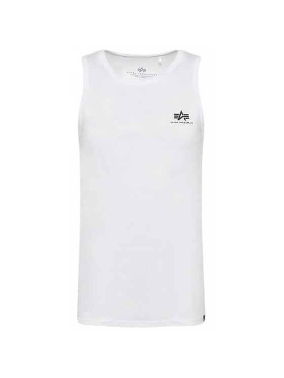 Alpha Industries Alpha Industries Tank top AI.196541 Bílá Regular Fit