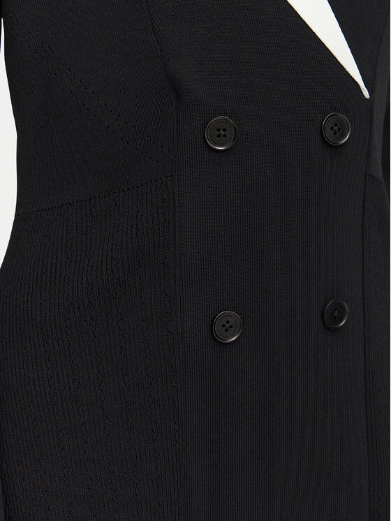 KARL LAGERFELD KARL LAGERFELD Cocktail obleka B3W13038 Črna A-Line Fit